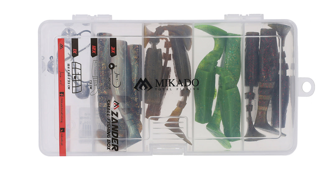 SMALL SET ZANDER SOFT LURE KIT