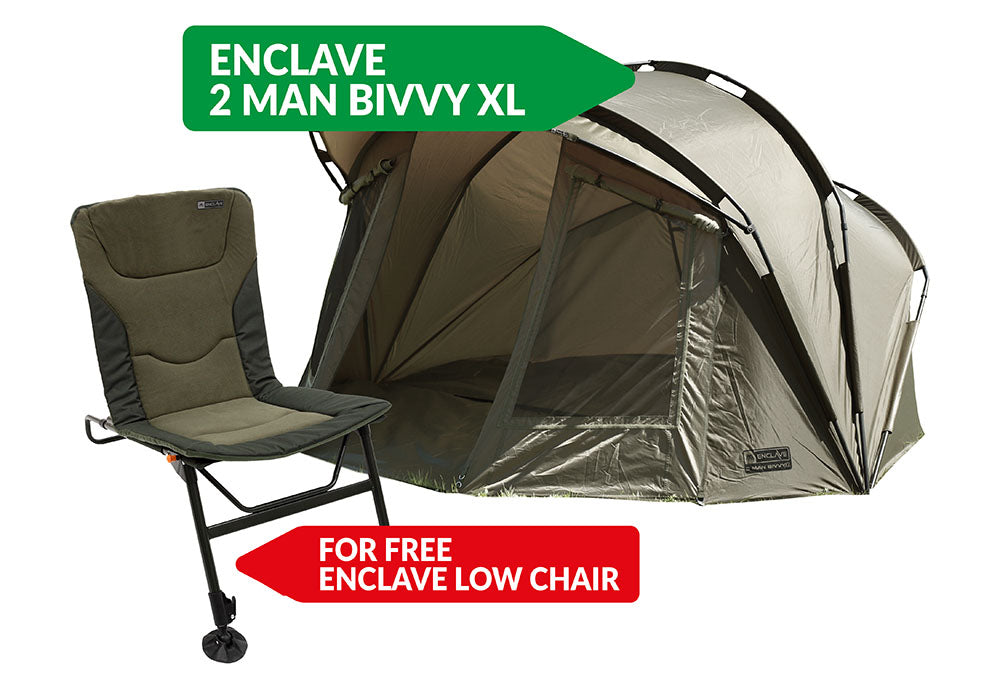 SET - ENCLAVE COMBO SET 01 - BIVVY + STUHL KOSTENLOS - 1 Sätze