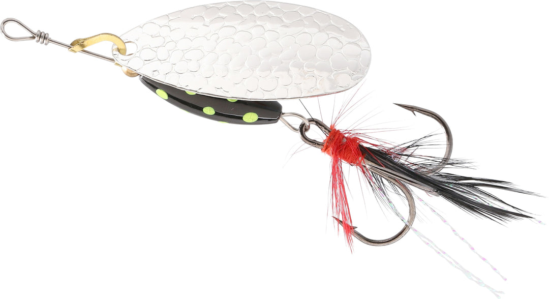 SPINNER - M-GRUB nr 3 SILBER / BLACK LEMON - 1 Stck.
