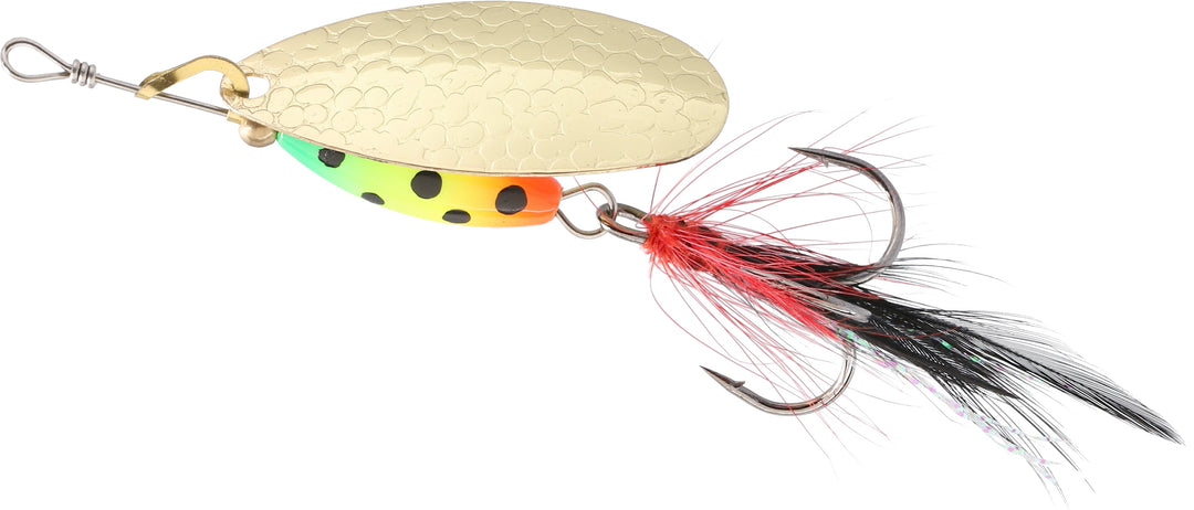 SPINNER - M-GRUB nr 4 GOLD / FIRETIGER - 1 Stck.