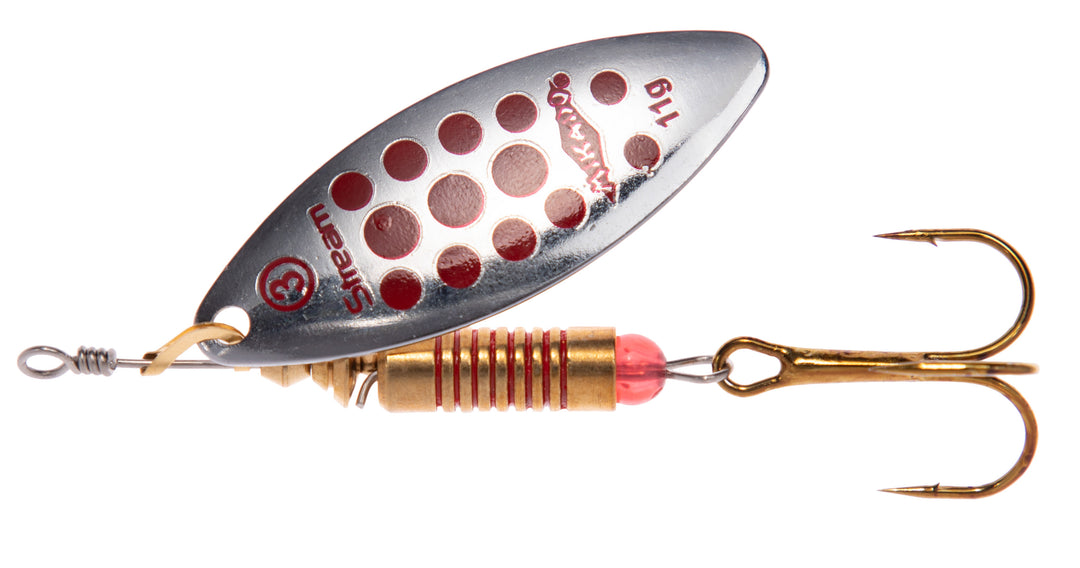 SPINNER - STREAM NR. 4 - SILBER /10 - 1 Stck.