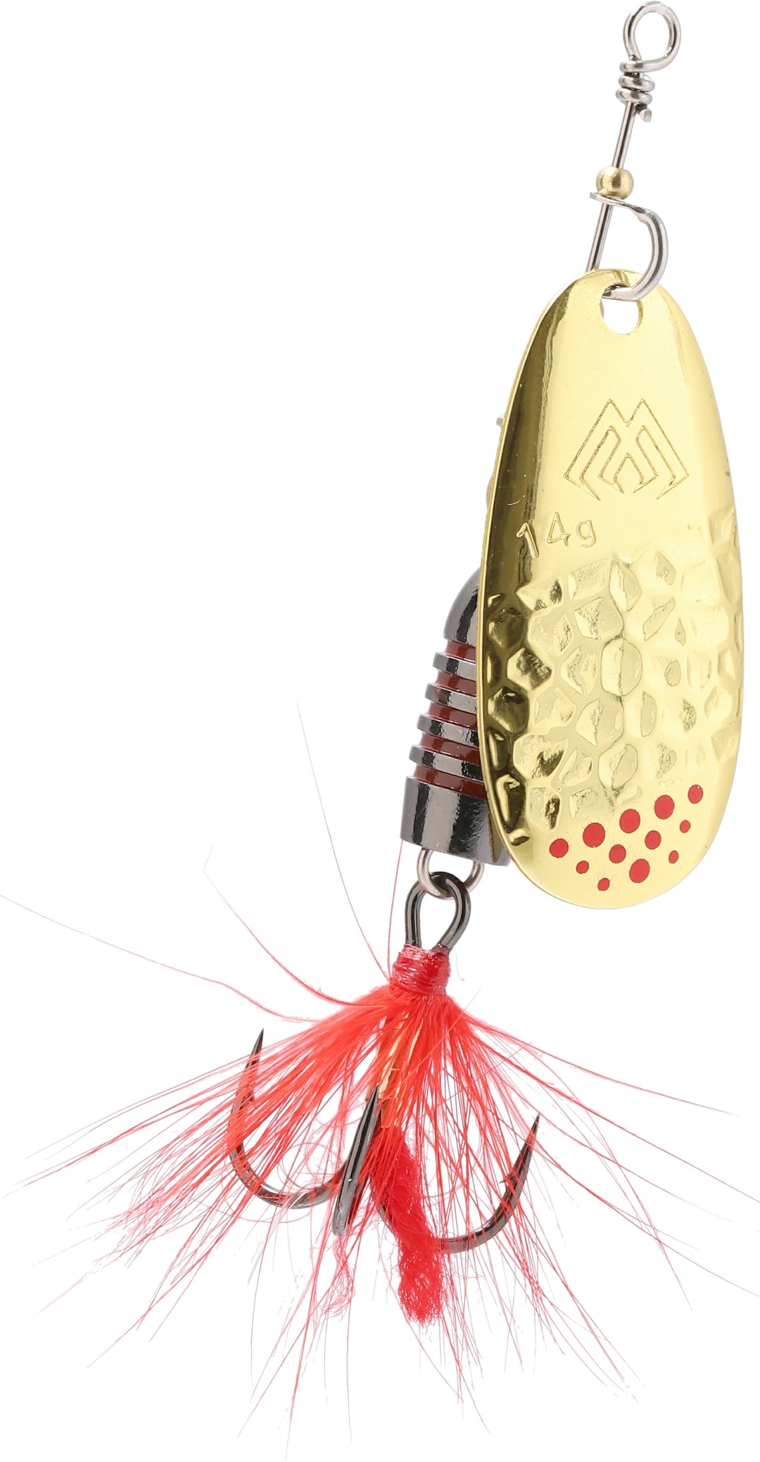SPINNER - WINDMILL nr 4 - GOLDEN RED - 1 Stck.