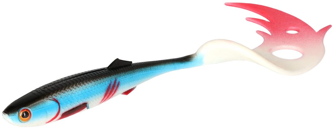 KÖDER - SICARIO PIKE TAIL 18cm/BLEEDING BLUE - 2 Stck.
