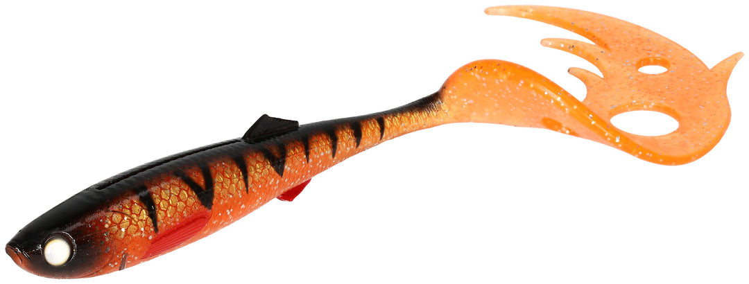 KÖDER - SICARIO PIKE TAIL 14cm/Orange Perch - 2 Stck.