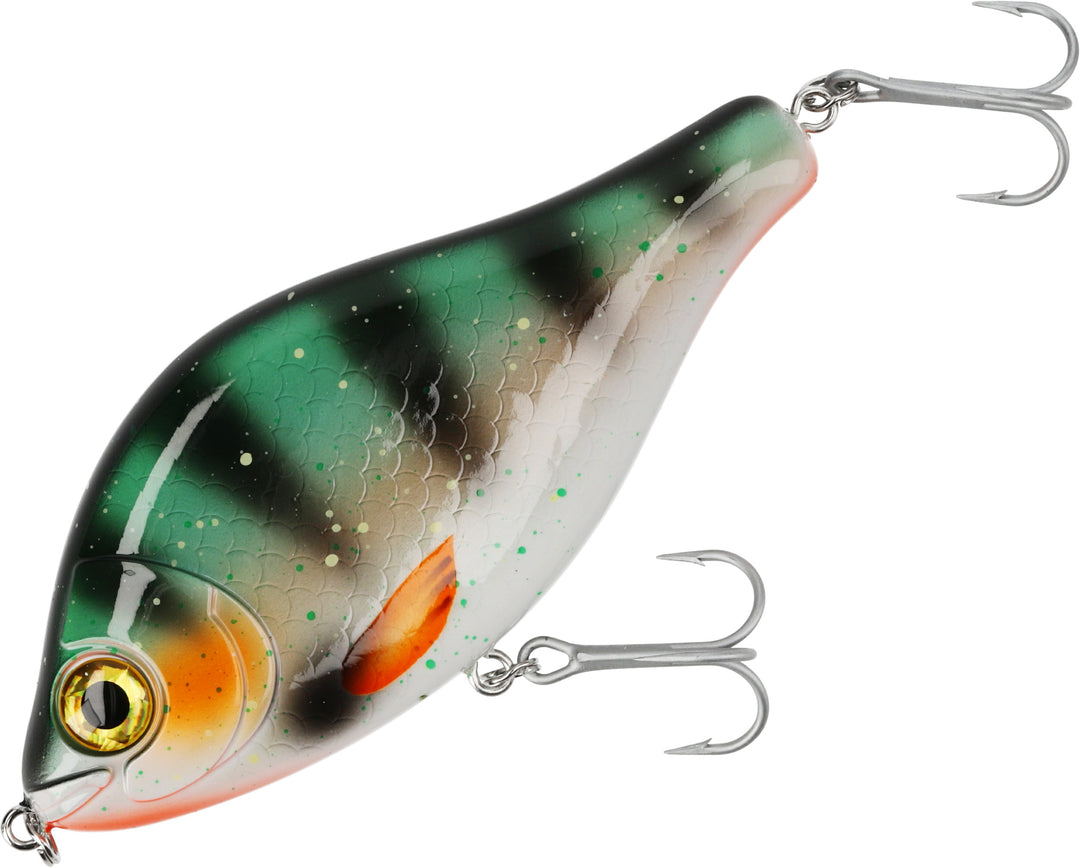 WOBBLER - MFT JERK - 10cm / PERCH SINKEND - 1 Stck.