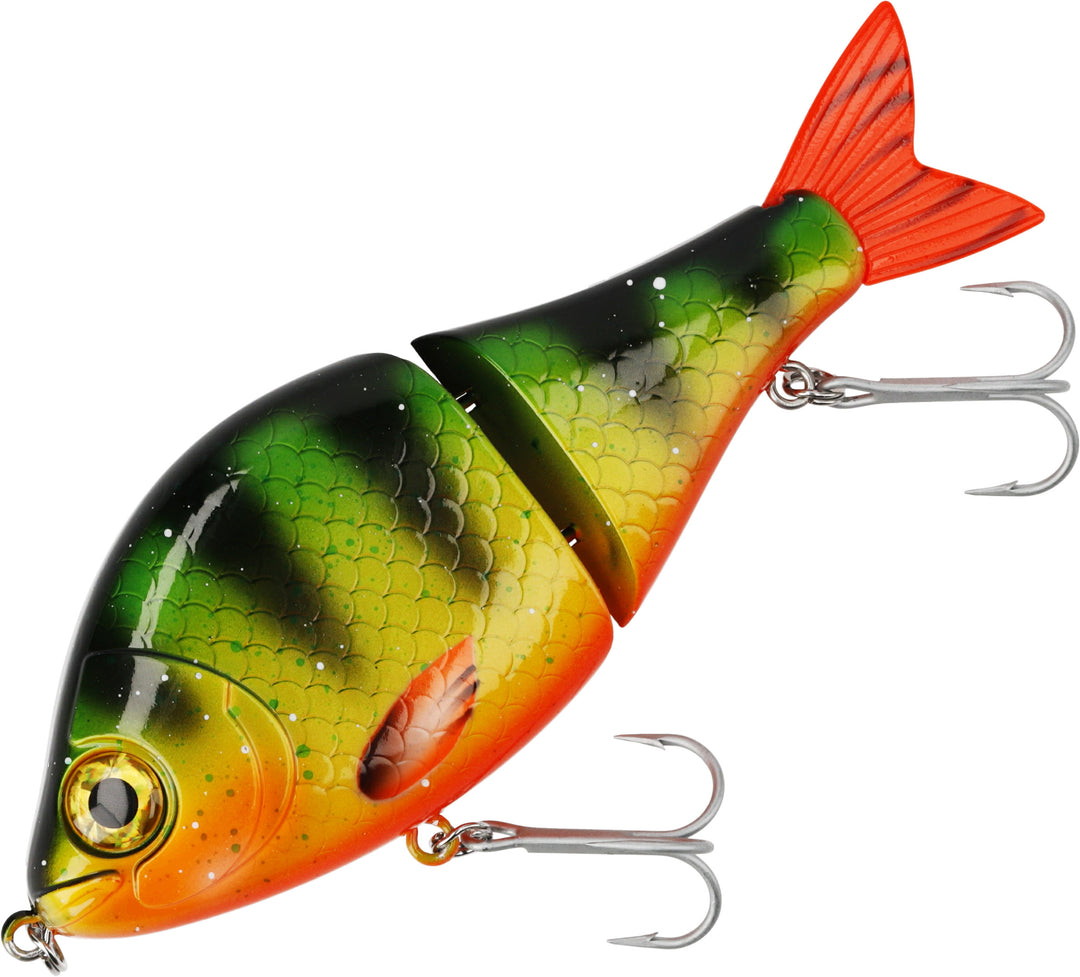 WOBBLER - MFT SWIMBAIT - 10cm / HOT PERCH LANGSAM SINKEND - 1 Stck.