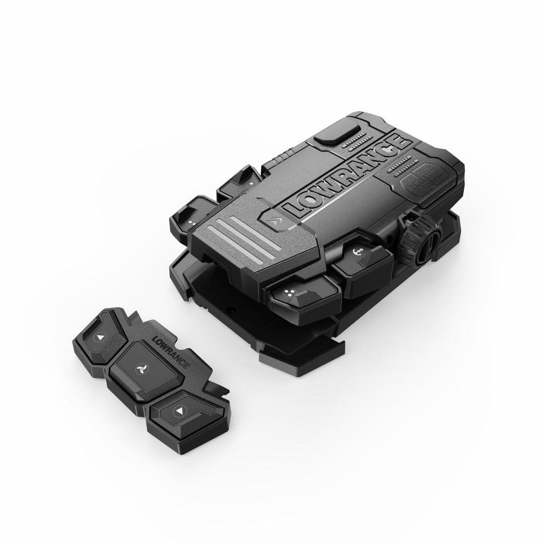 LOWRANCE RECON™ FRESHWASSER-TROLLING MOTOR 48” INKL. FREESTEER™ JOYSTICK-FERNBEDIENUNG, DRAHTLOSEM FUSSSCHALTER, HDI-NOSECON