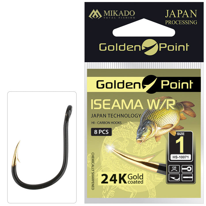 HAKEN - GOLDEN POINT - ISEAMA W/R NR. 6 GB - 10 Stck.