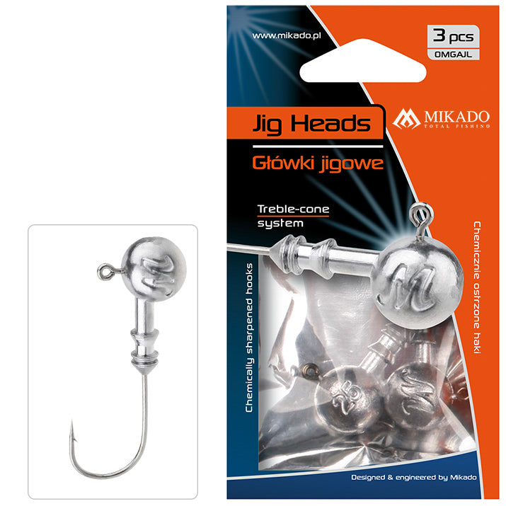 JIG HEAD - ABERDEEN - 28g-3/0 BN - 3 Stck.