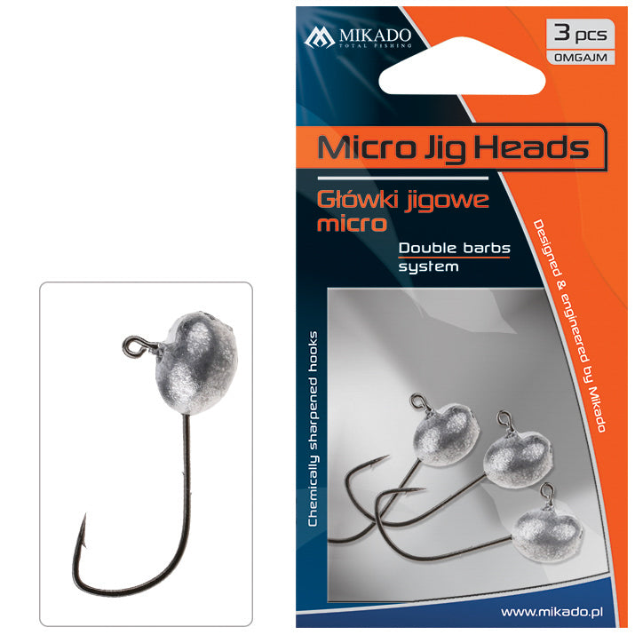 JIG HEAD - MICRO - 1.5g-4 BN - 3 Stck.