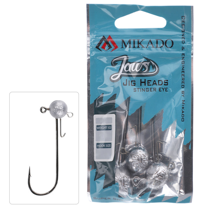 JIG HEAD - JAWS STINGER EYE 20g-10/0 BN - 3 Stck.