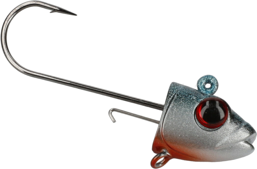 JIG HEAD - JAWS VERTICAL - 60g-5/0-BLUE ROACH - 2 Stck.