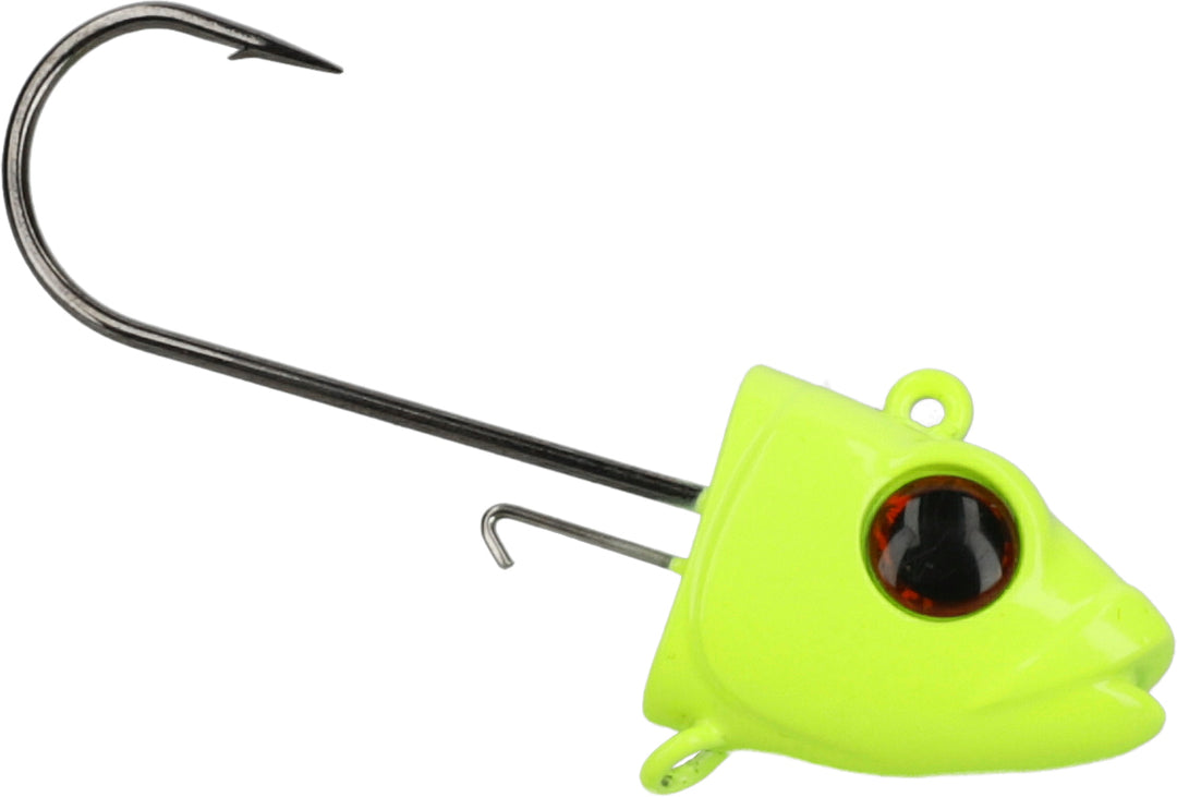 JIG HEAD - JAWS VERTICAL - 60g-5/0-FLUO - 2 Stck.