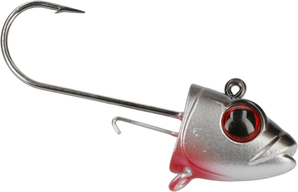 JIG HEAD - JAWS VERTICAL - 60g-5/0-NATURAL ROACH - 2 Stck.