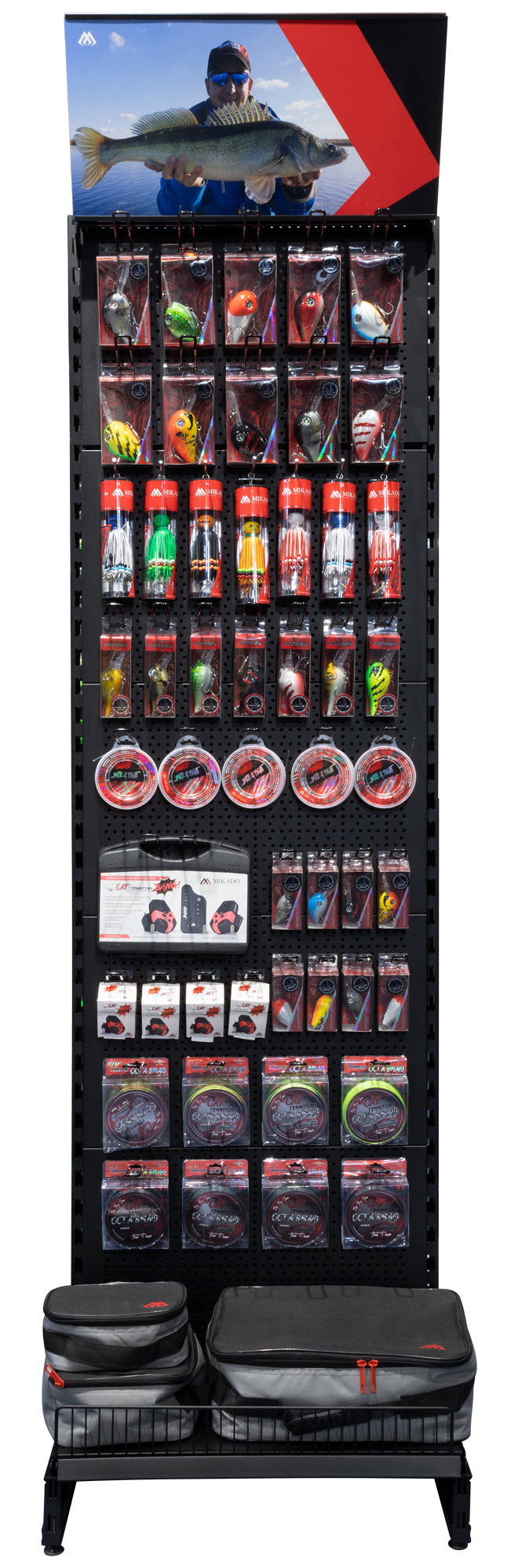 REGAL - AN DER WAND MONTIERT (60cm x 47cm x 210cm) - 1 Stck.