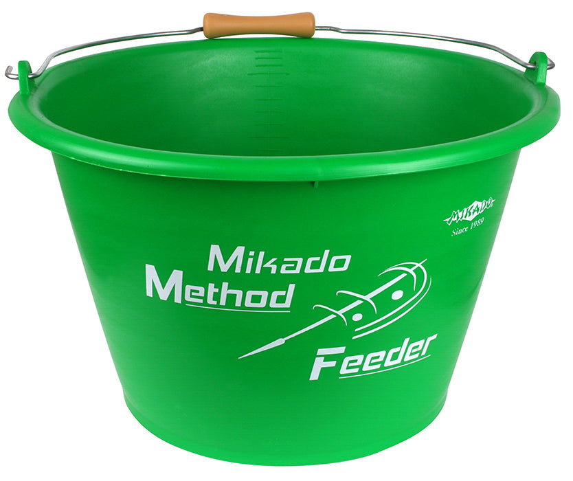 EIMER - MIKADO METHOD FEEDER - Kapazität 17l - GRÜN - 1 Stck.