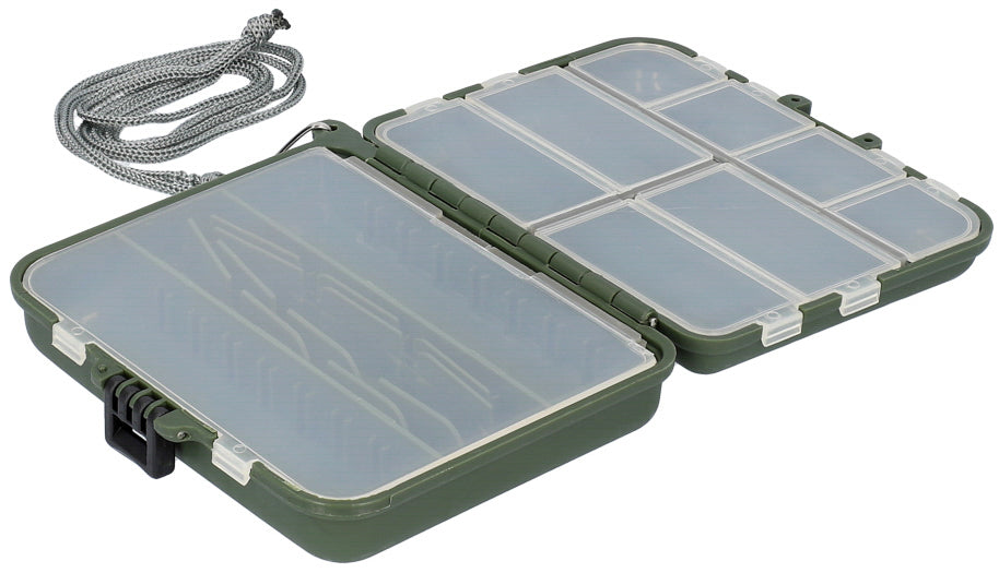 BOX - BEIDSEITIG FÜR KÖDER, MIT GRIFF H376 (12.5x10.5x3.5cm) - 1 Stck.