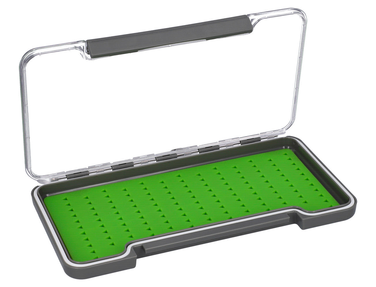 BOX - FLIEGENFISCHEN 187x102x16mm - GRAU - 1 Stck.