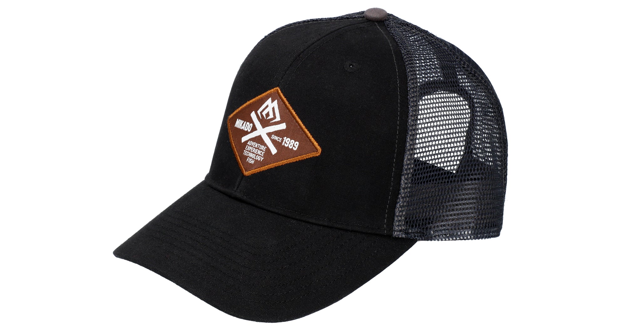BASEBALL KAPPE - TRUCKER - MIKADO ADVENTURE - SCHWARZ - 1 Stck.
