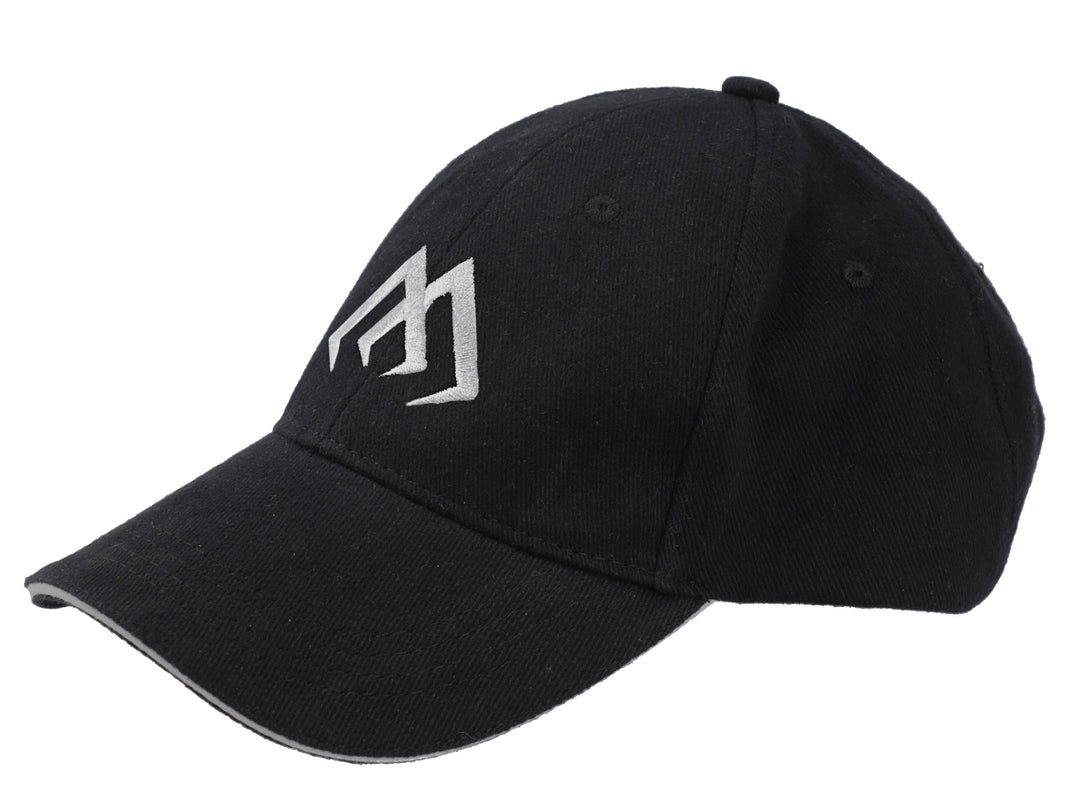 BASEBALL KAPPE - LOGO - SCHWARZ - 1 Stck.