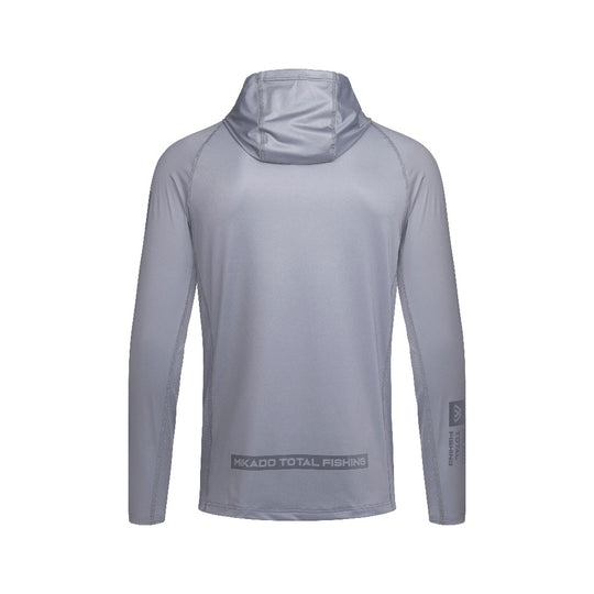 LANGARMSHIRT – MIT KAPUZE UND GESICHTSSCHUTZ – MIT UPF-FILTER – Größe XXL – 1 Stck.