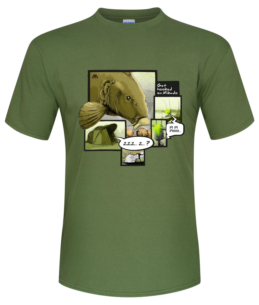 T-SHIRT - CARP BITE Größe L - 1 Stck.