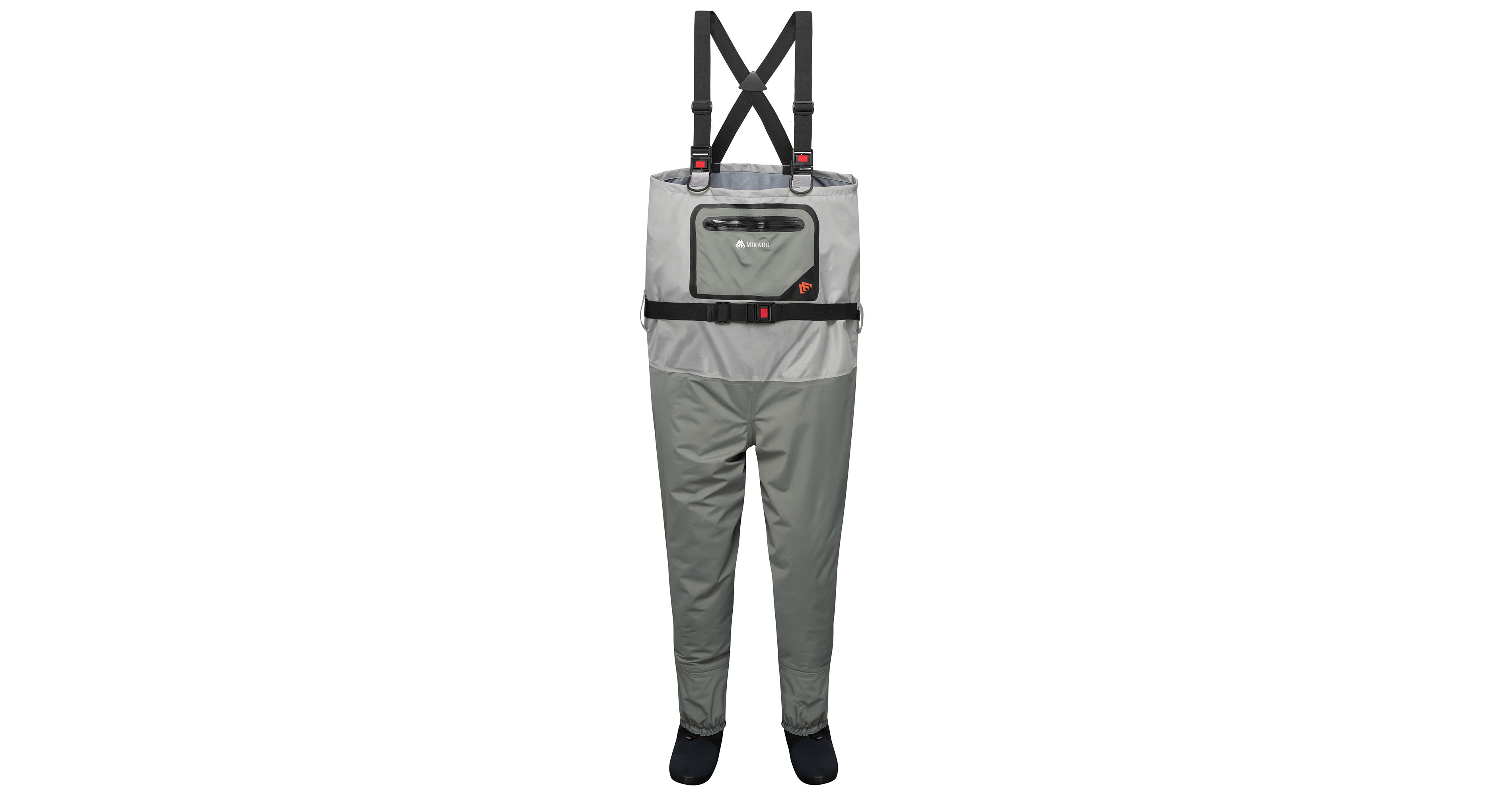 WATHOSEN - ATMUNGSAKTIV MIT NEOPREN-SOCKEN - Größe XL - 1 Satz