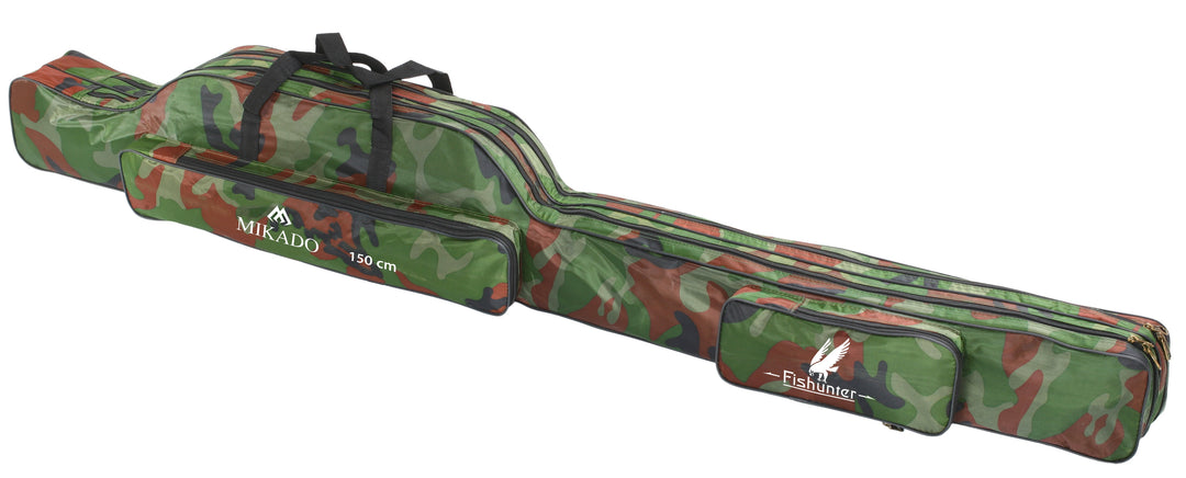 RUTENFUTTERAL - 2 FÄCHER 150cm - CAMOUFLAGE - 1 Stck.